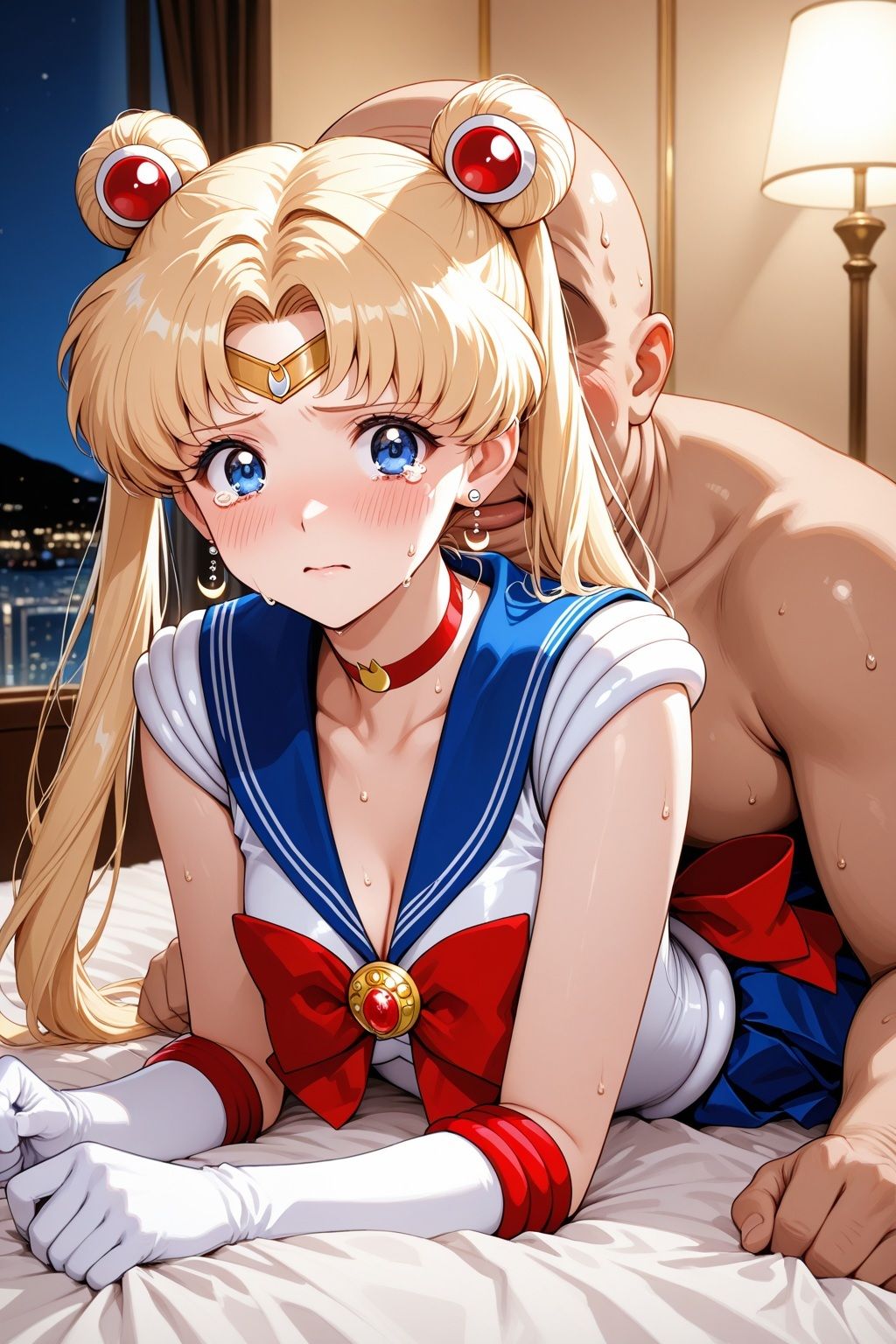 圧迫セックス種付けプレス セー●ームーン 画像6