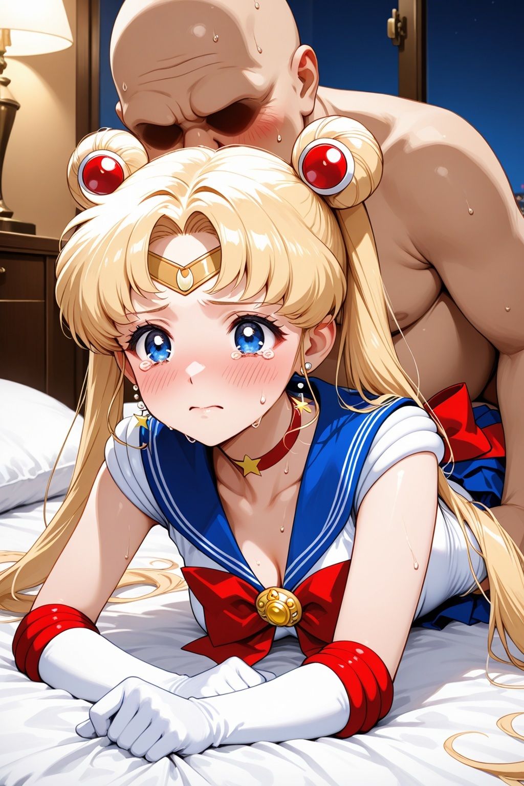 圧迫セックス種付けプレス セー●ームーン 画像7