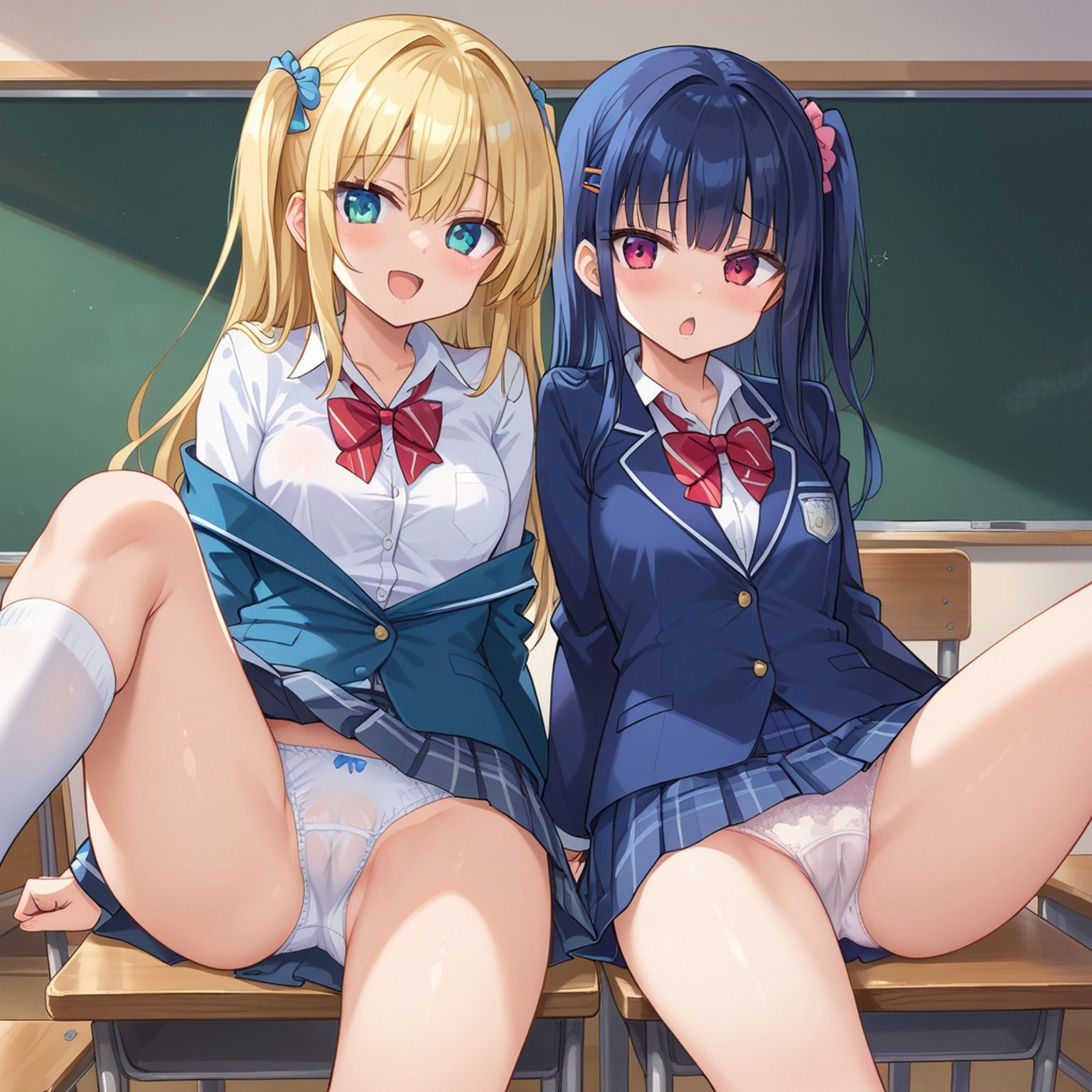 パンティーまる見え美少女 part3【AIイラスト集】 画像4