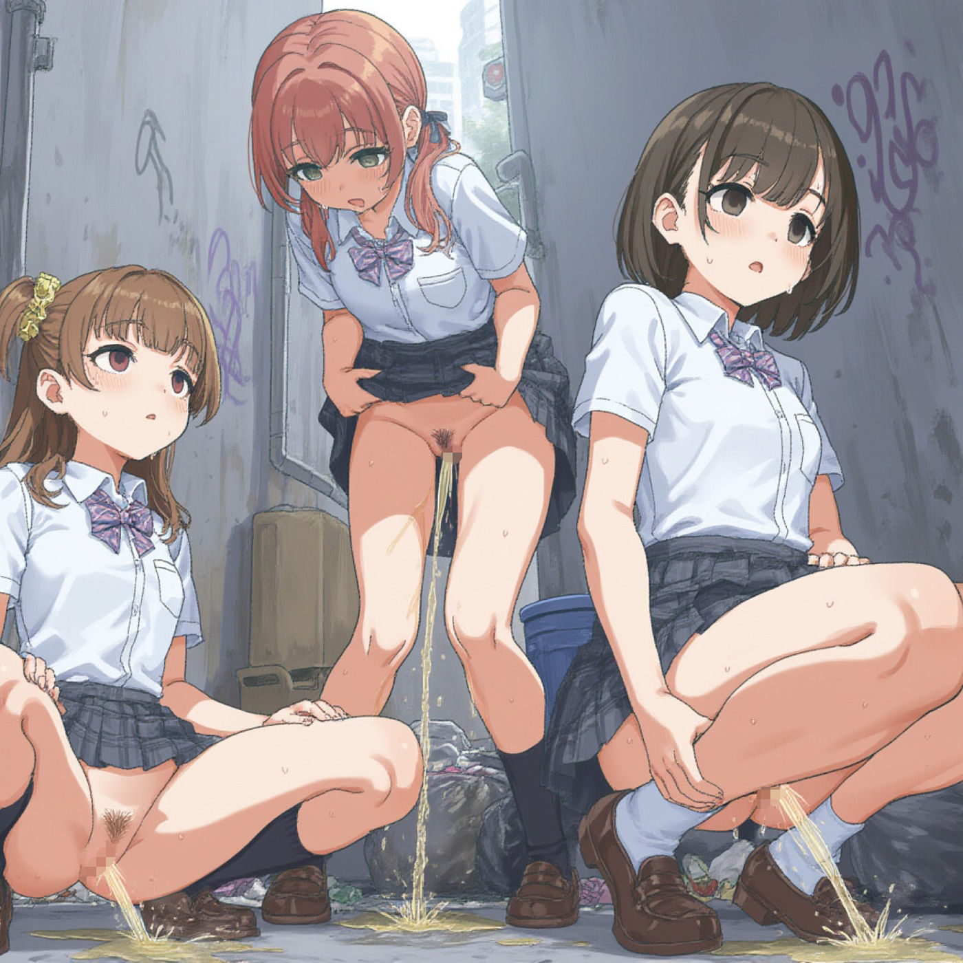 サンプル画像5:なかよしおしっこ(ツルノアート) [d_632018]