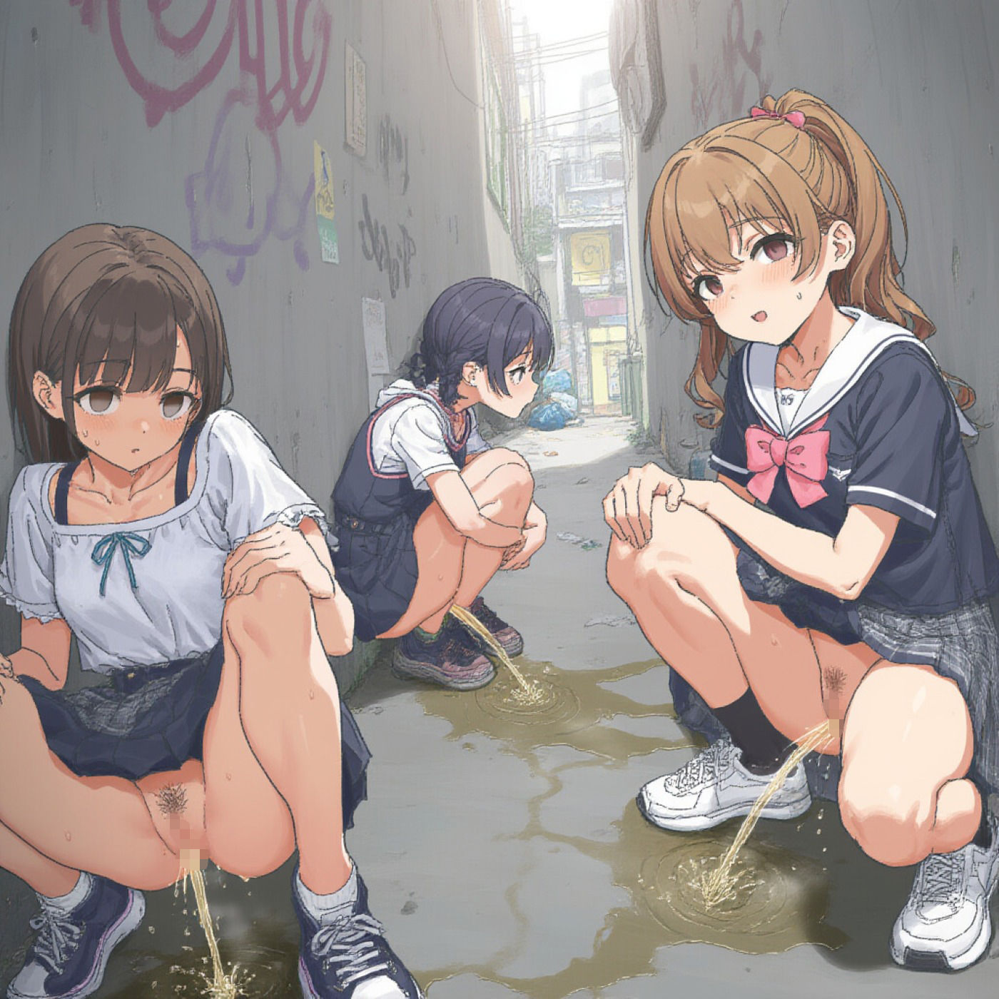 サンプル画像6:なかよしおしっこ(ツルノアート) [d_632018]