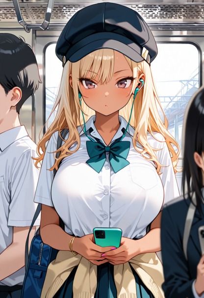 サンプル画像1:痴●されまくりギャル、集団中出し(みるきーたろう) [d_632027]