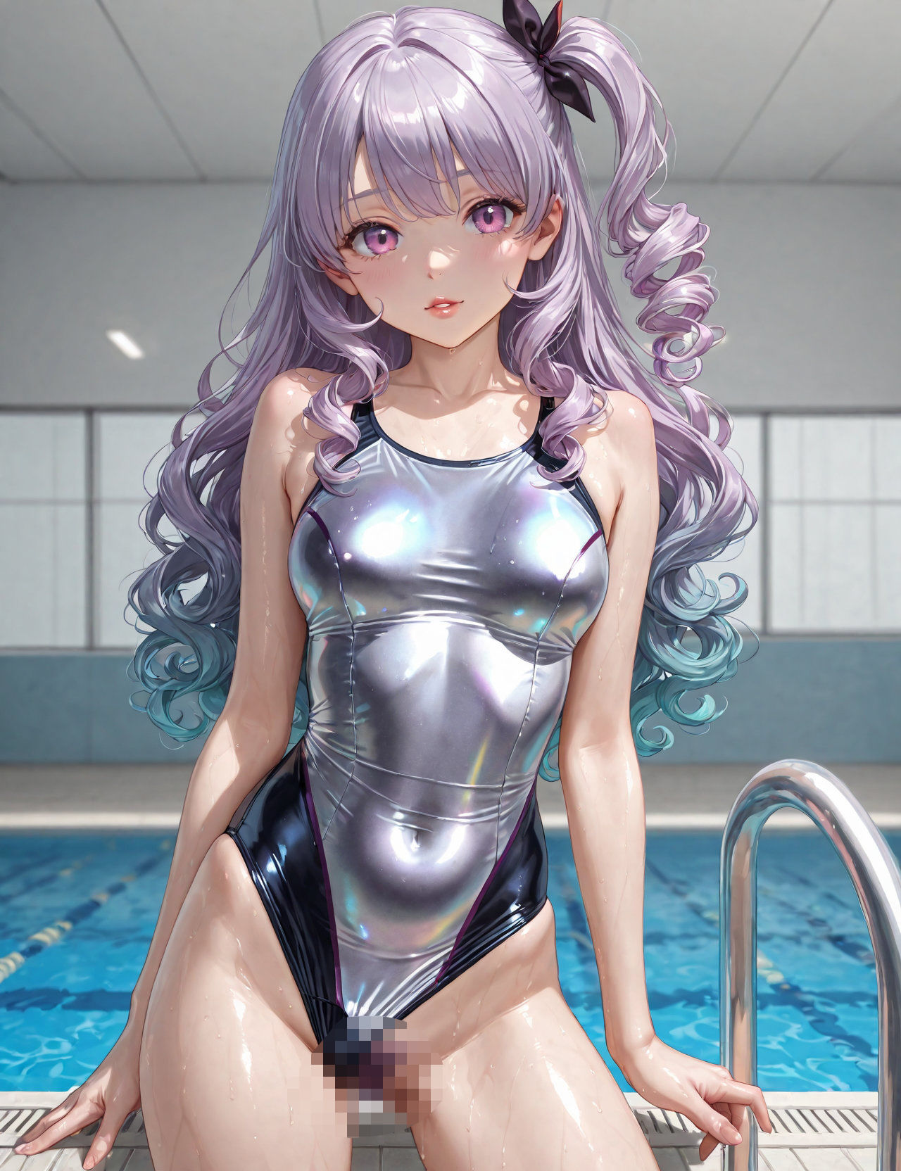 とにかく艶々とスクール水着 画像7