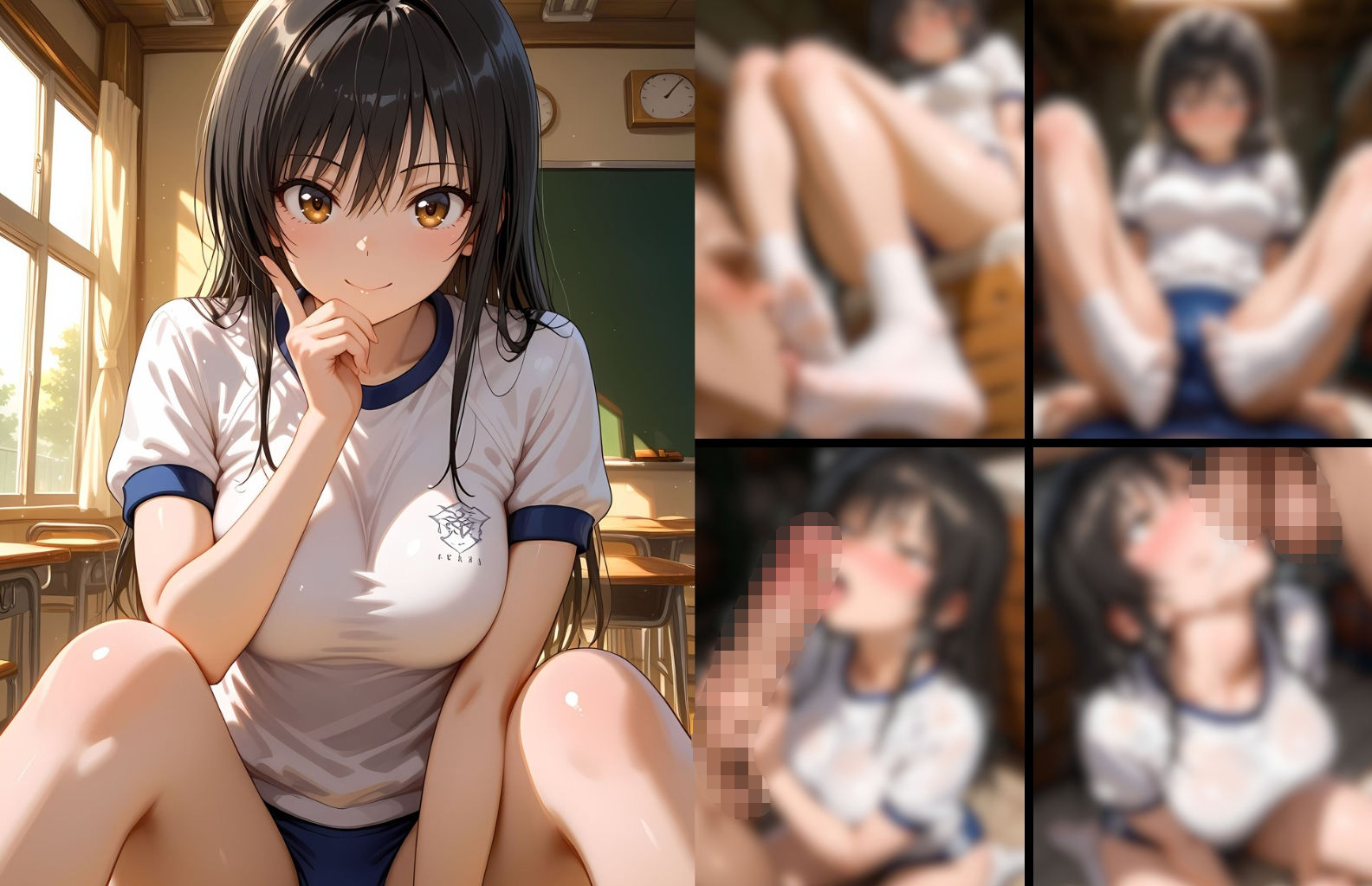 古手〇唯  体育館倉庫で種付け集 ToLOVEる エロ画像2