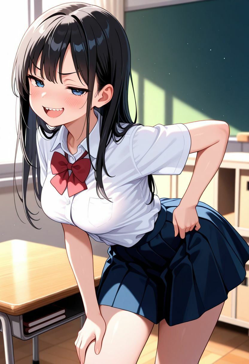 サンプル画像2:生意気な女子校生を縛り上げてわからせる(恥ててて) [d_632067]