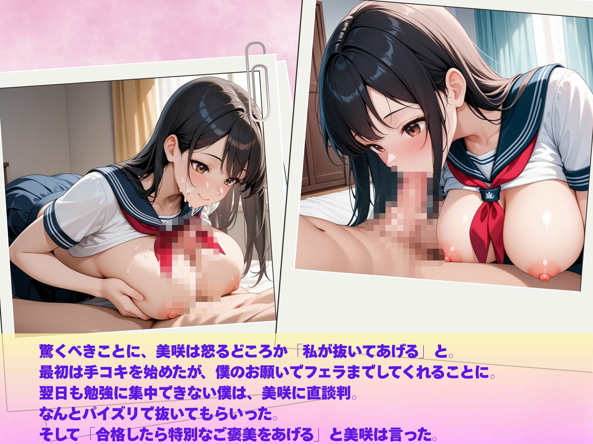 サンプル画像3:巨乳×妹  合格祝いは中出しえっち(パンプキンちゃん) [d_632117]