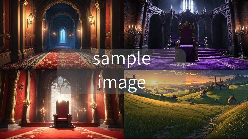 サンプル画像1:背景画像素材1〈ファンタジー〉(素材ちゃん) [d_632134]