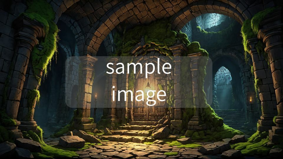 サンプル画像3:背景画像素材1〈ファンタジー〉(素材ちゃん) [d_632134]