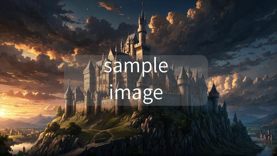 サンプル画像4:背景画像素材1〈ファンタジー〉(素材ちゃん) [d_632134]