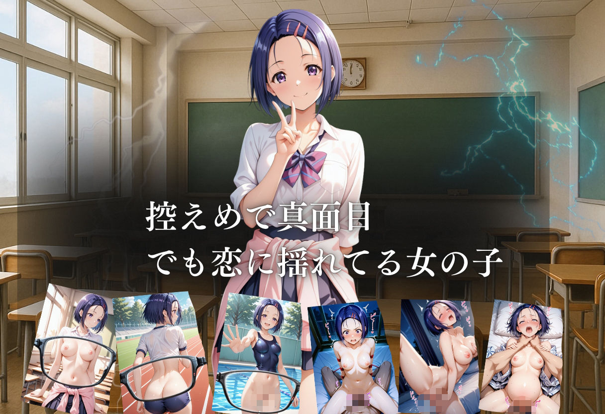 『透視メガネで見た春菜のすべて。〜放課後、部室で孕ませてしまった日〜』 画像1