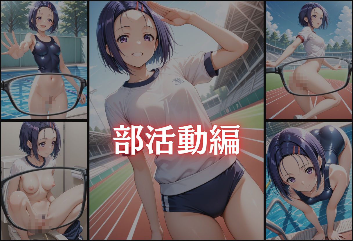 『透視メガネで見た春菜のすべて。〜放課後、部室で孕ませてしまった日〜』 画像3