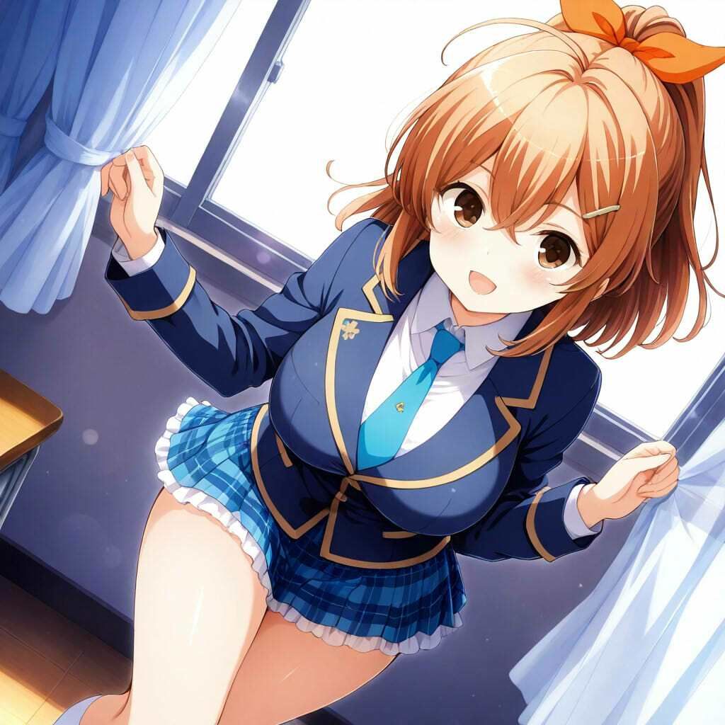 サンプル画像1:ガルフレ（仮）シチュCG集2  明音＋エミ＋景＋CG集（制服）(Black and White) [d_632275]