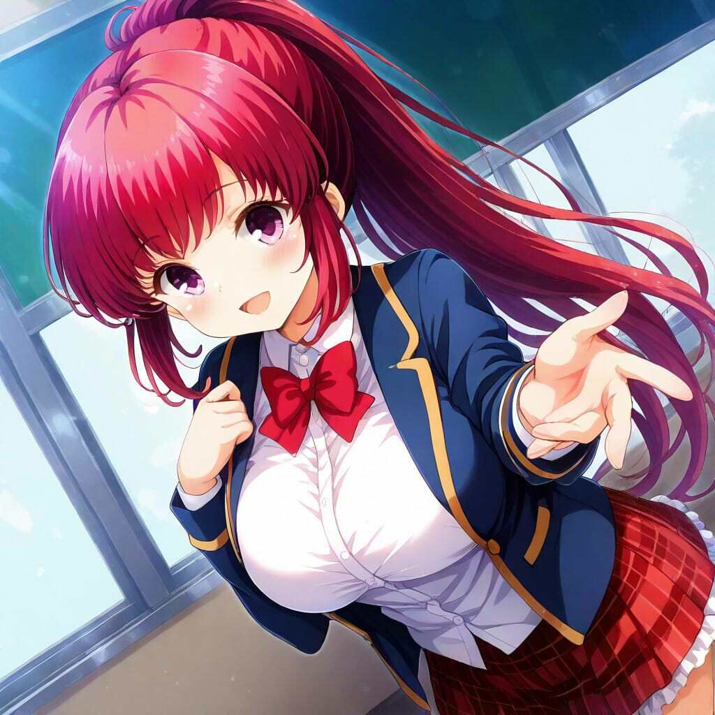 ガルフレ(仮)シチュCG集2 明音+エミ+景+CG集(制服) 画像8