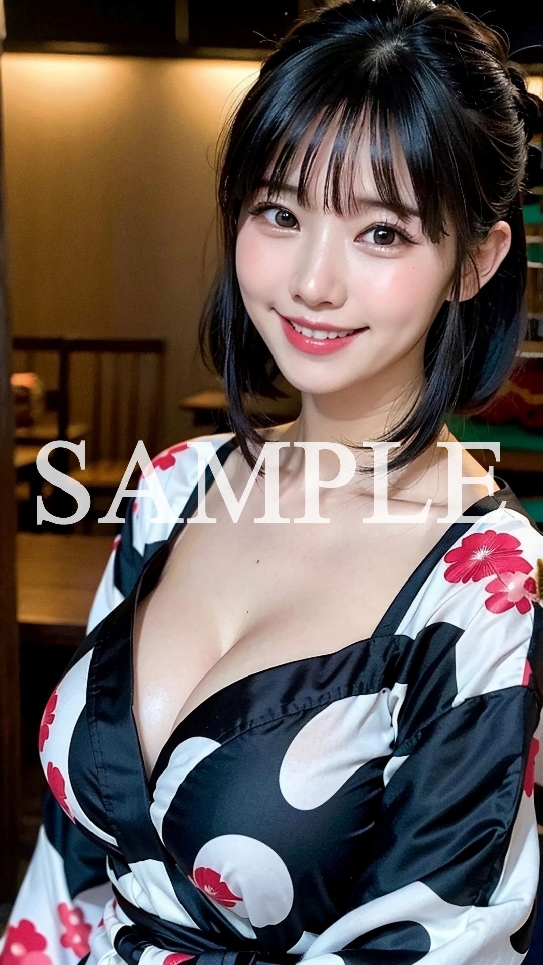 サンプル画像2:YUKATA Style AI Girls  Vol.01(Elegant AI Girls) [d_632304]