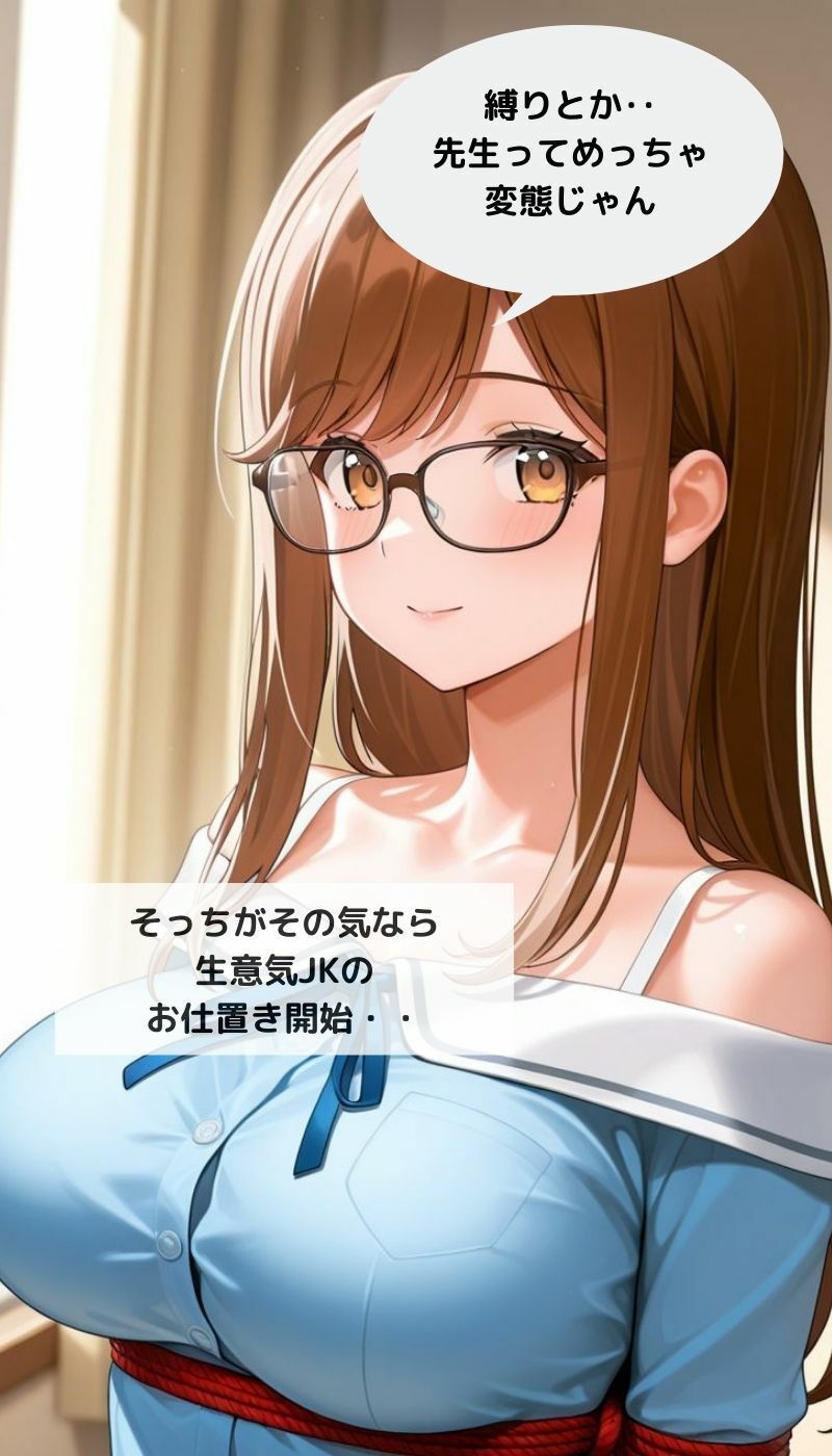 サンプル画像5:家庭教師先  生意気JKのお仕置きエッチ(くるみクリエイター) [d_632332]