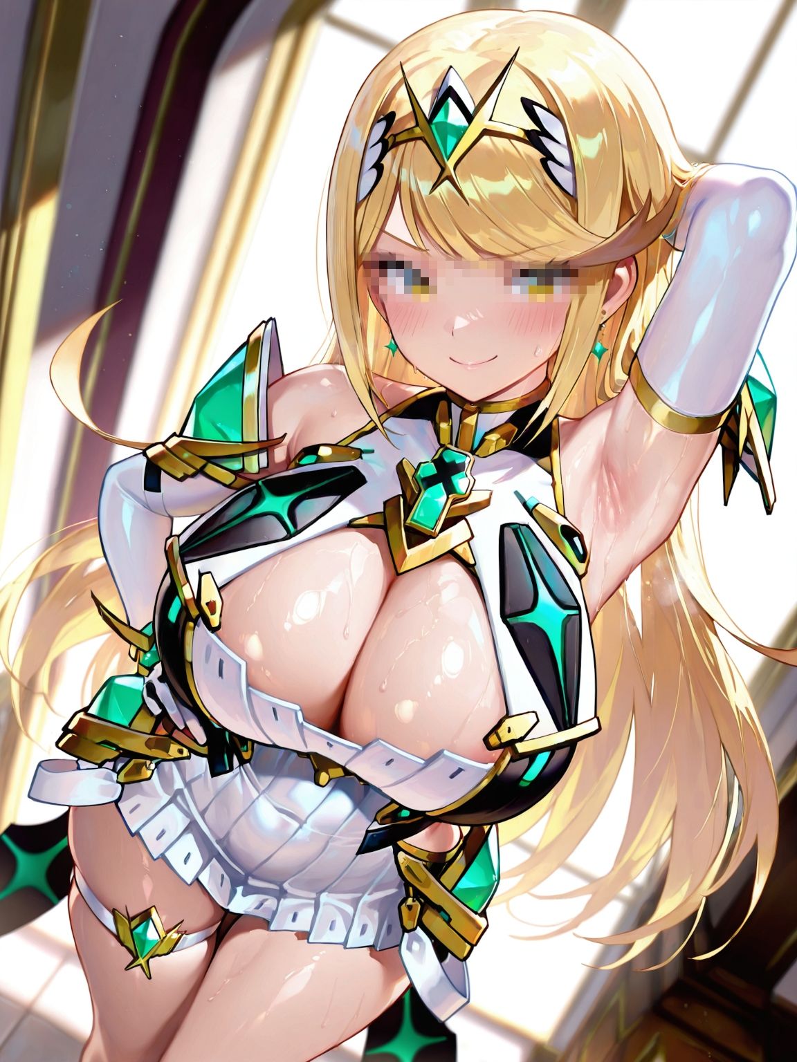 サンプル画像4:ゼノ●レイド  ヒ●リの淫果律予測(hentAI) [d_632354]