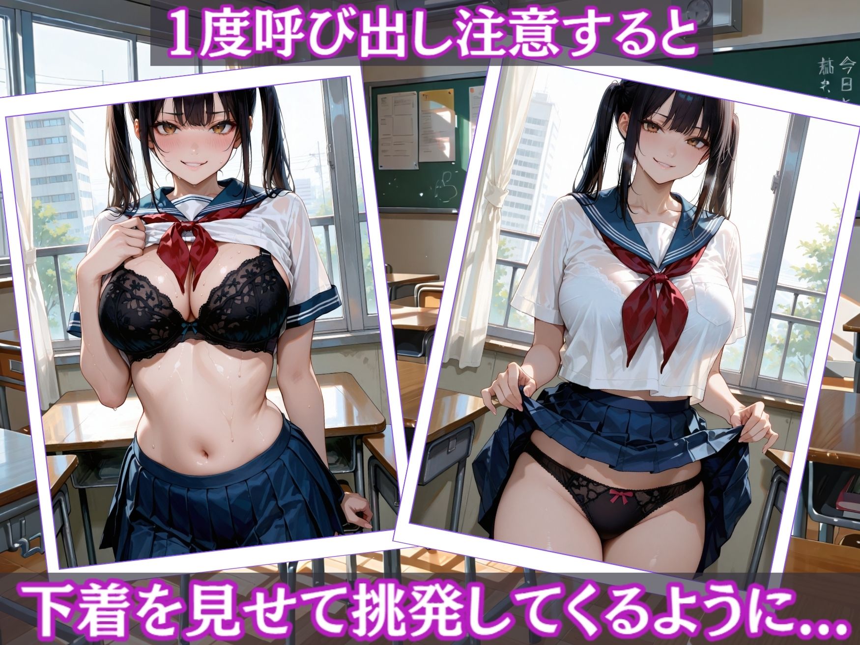 サンプル画像3:教師の逆襲〜わからせ調教(ひみつ学園) [d_632393]