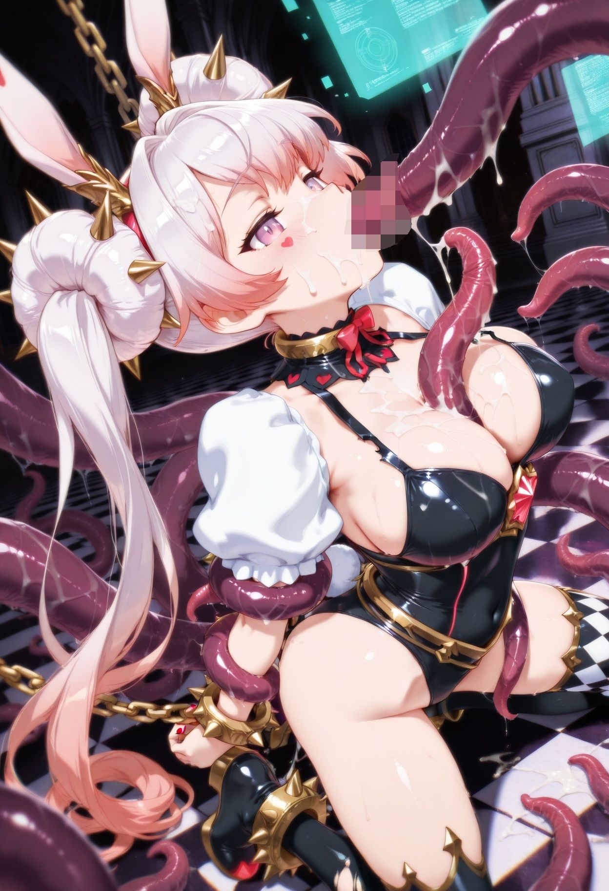 サンプル画像6:M〇LICE触手陥落(ひめらぎ工房) [d_632542]