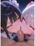 巨乳サキュバスとハーレムエッチ