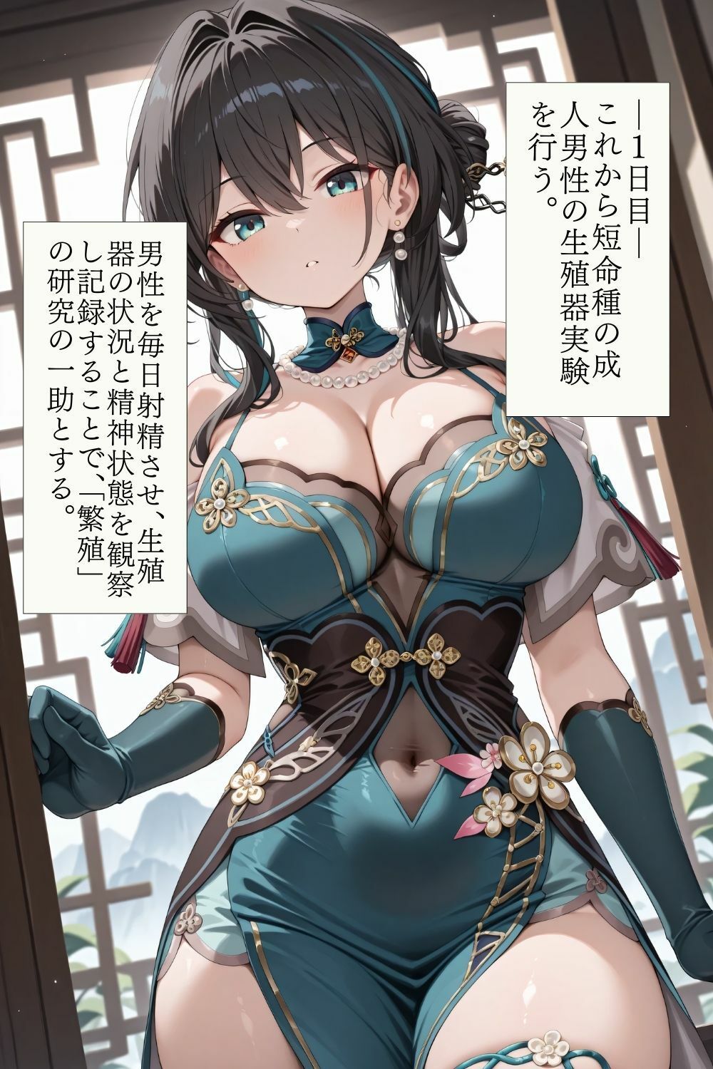 マゾ開拓者敗北射精 画像1