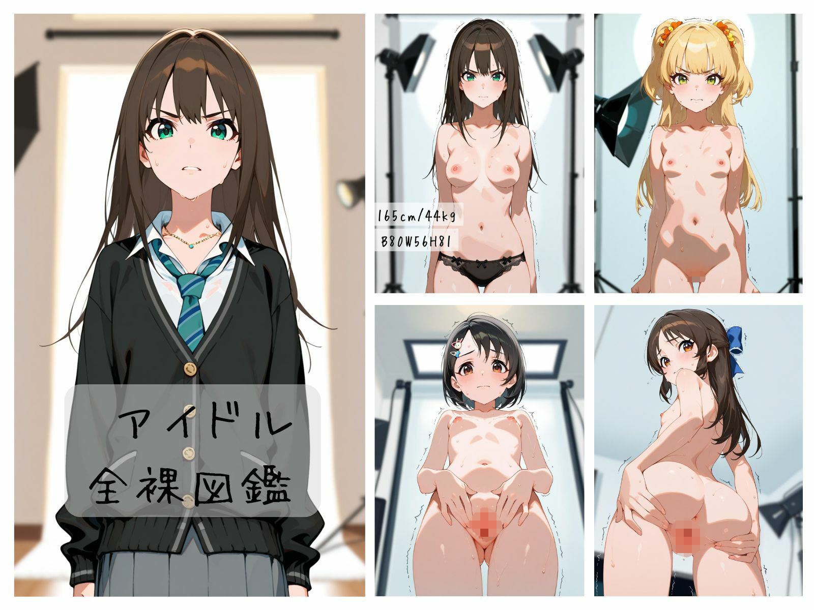 サンプル画像1:【総集編おまけのみ】シンデレラアイドルわからせまとめ総集編 おまけのみ版(memento森) [d_632679]