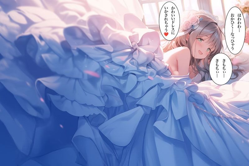 秘められたドレス ― 快楽に咲く純白の花 ―（ドレス美少女42） 画像2