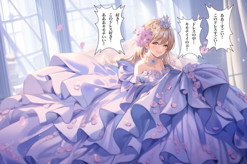 秘められたドレス ― 快楽に咲く純白の花 ―（ドレス美少女42） 画像3
