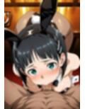バニーガール直葉の寝取られエッチ。