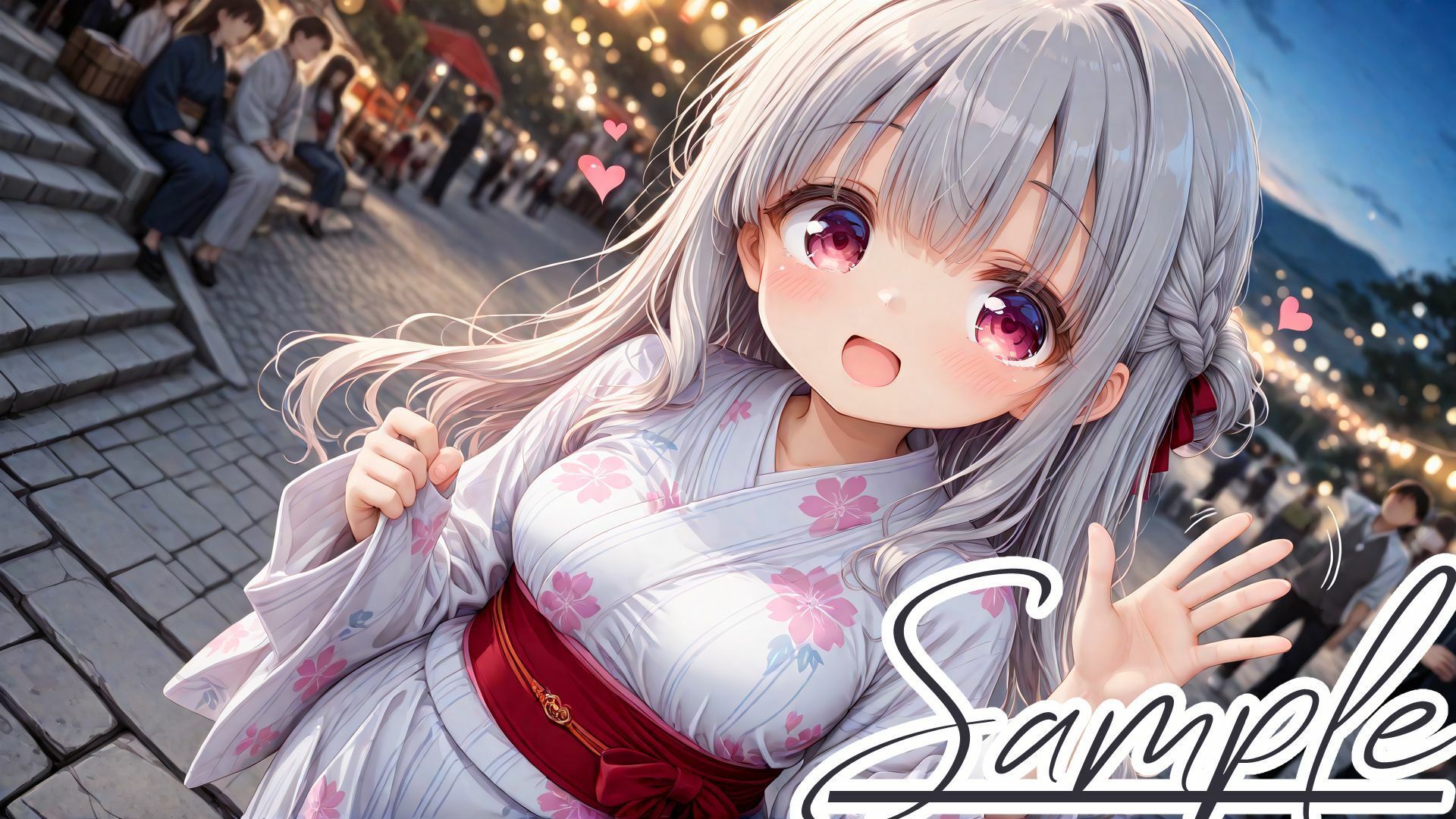 サンプル画像1:夏祭り＆浴衣えっちコレクション(棚から串だんご) [d_632732]