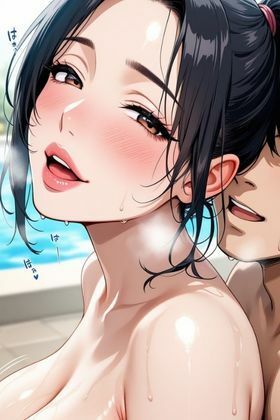 サンプル画像6:でかぱい人妻のムチムチボディの作り方 〜しっとり高級プール編〜(ぱいんだー出版) [d_632871]