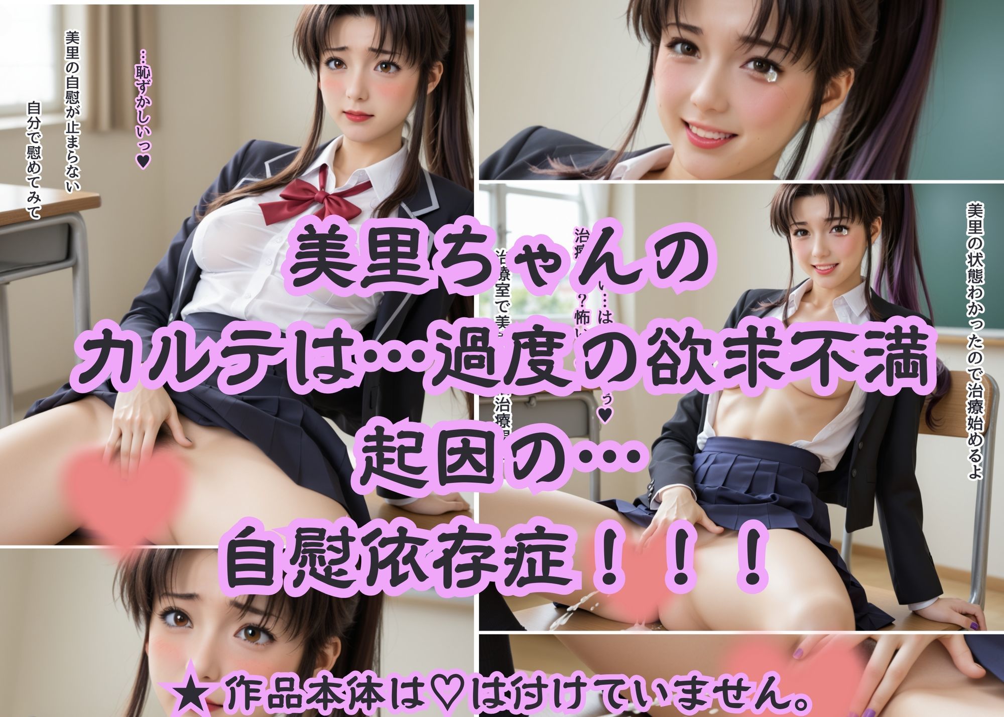 サンプル画像2:グラビア版 名門女子校の悩める女子校生マル秘治療 大作戦 美里の場合(AIiiii〜) [d_632901]