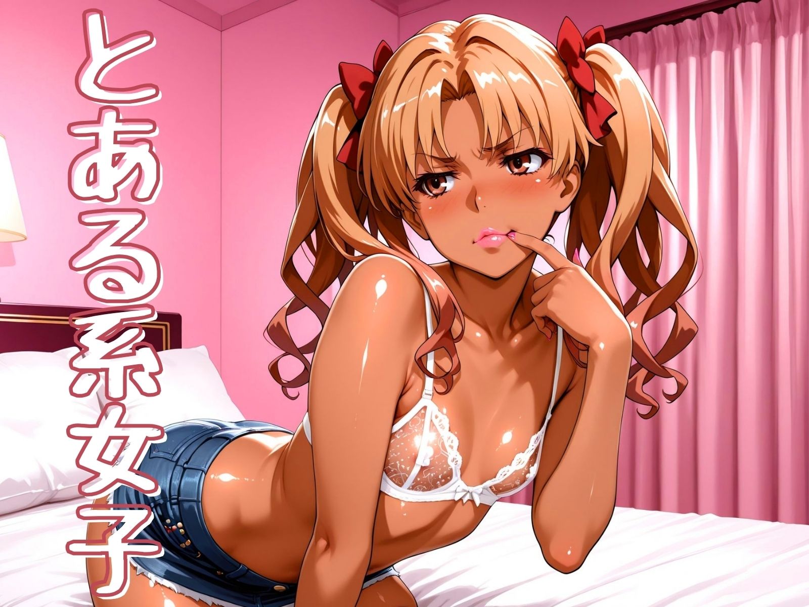 サンプル画像2:ギャル化 とあるビッチ編(びらびら東京) [d_632922]