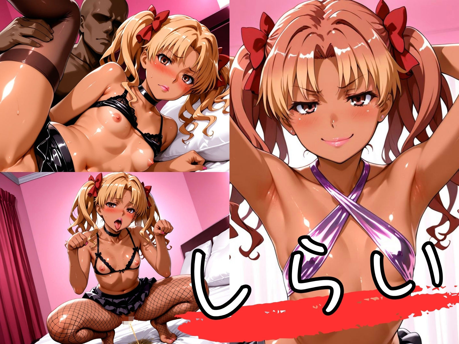 サンプル画像4:ギャル化 とあるビッチ編(びらびら東京) [d_632922]