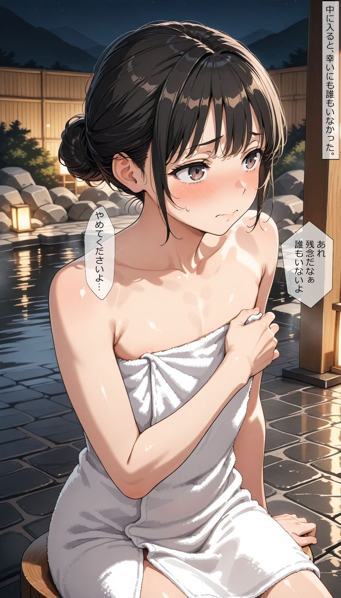 【女装】彩花の場合14 日帰り温泉2