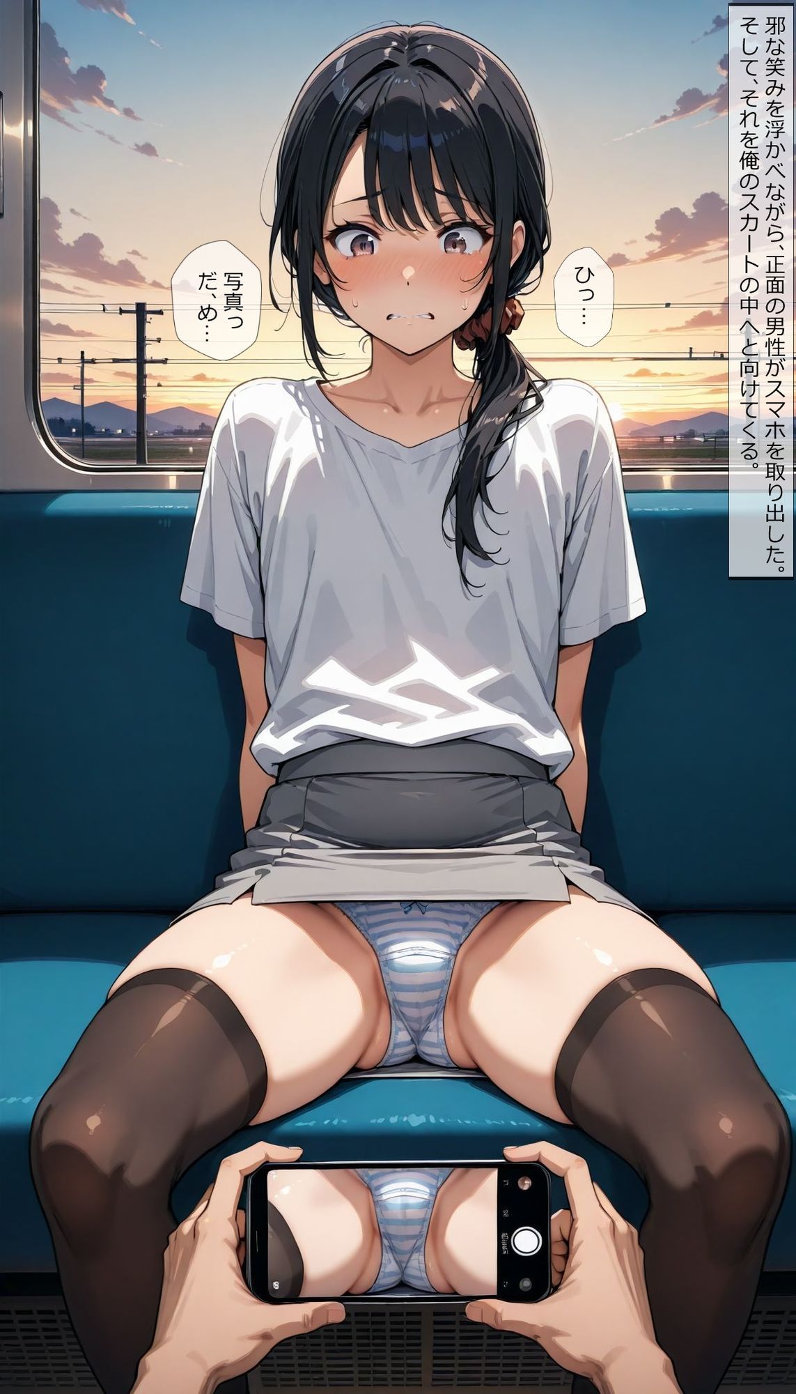 サンプル画像4:【女装】彩花の場合15 挑発(はじめゆうの店) [d_632929]