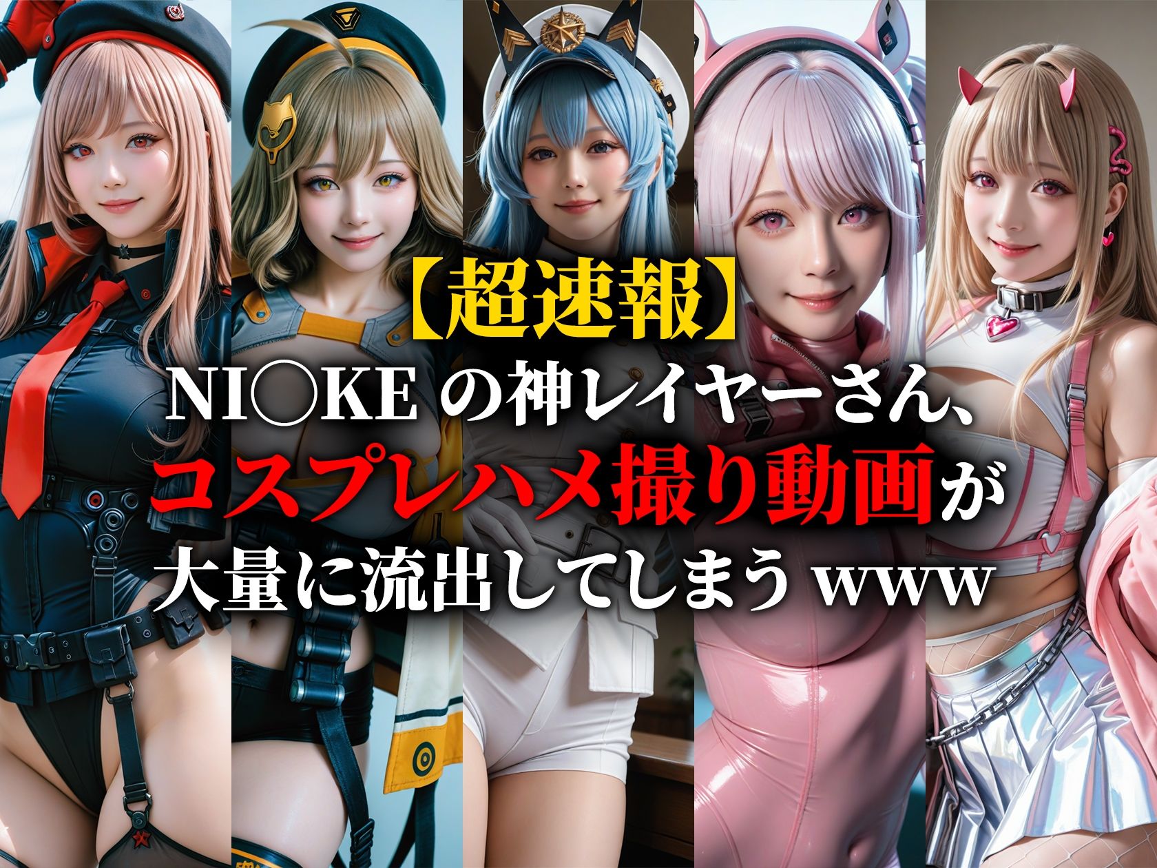 サンプル画像1:【動画】コスプレの女神:HAMME(焼け石ウォーター) [d_632994]