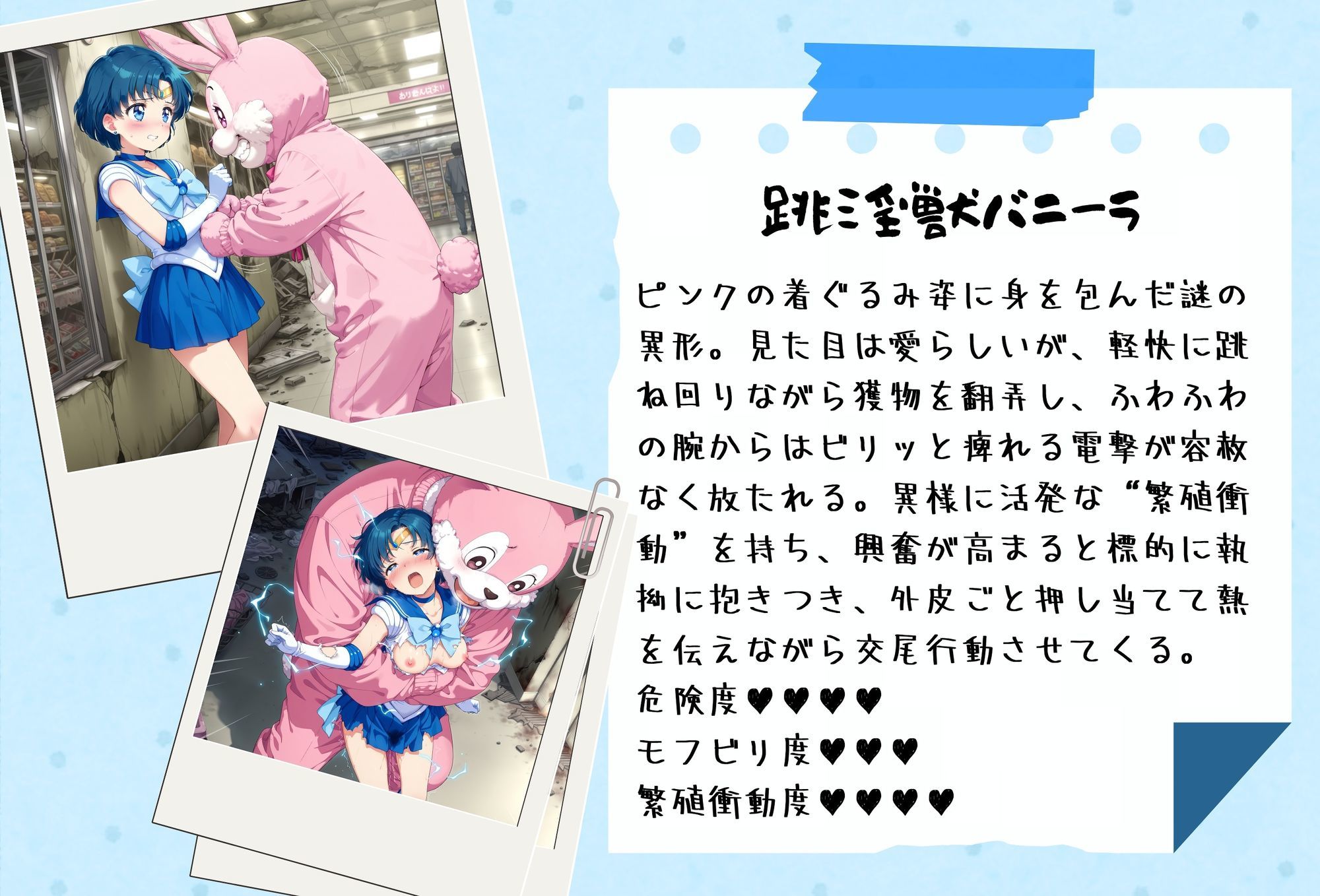 サンプル画像1:がんばれ！水星ちゃん☆RE(絵心あいのAI生成アトリエ) [d_633124]