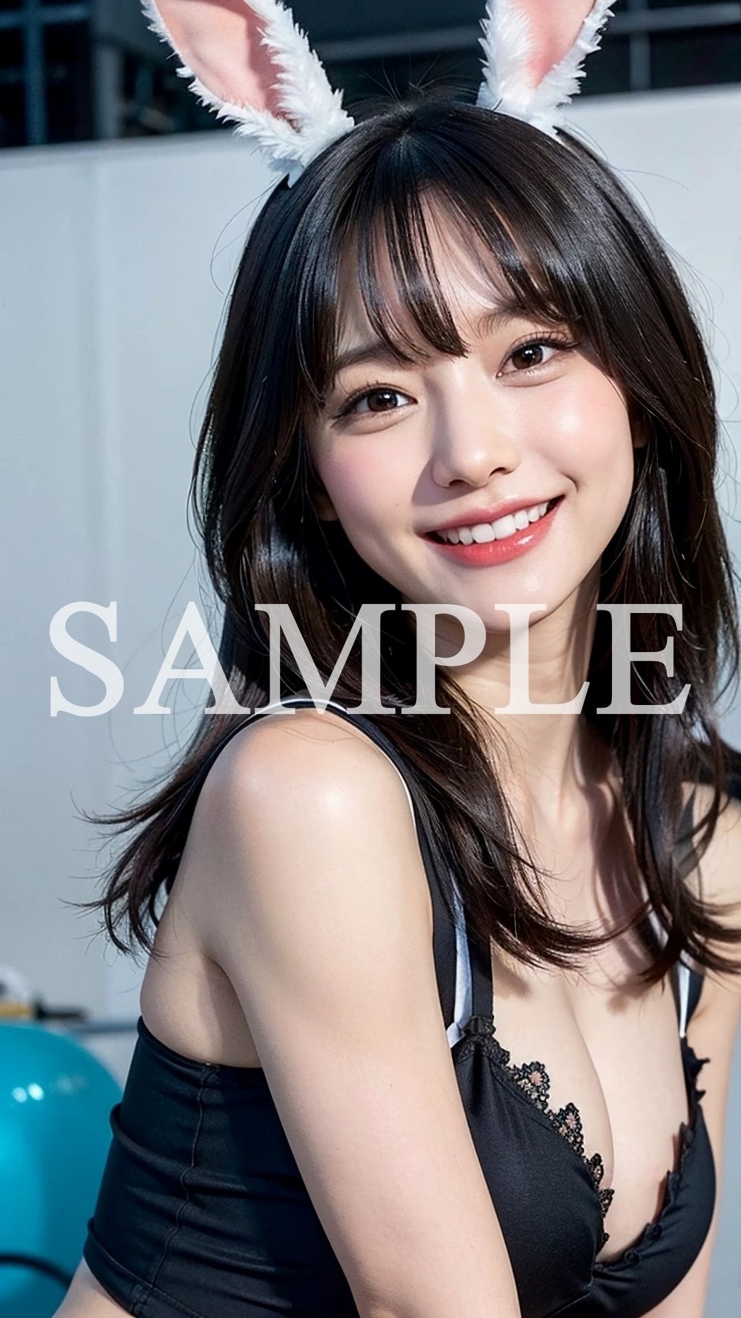 サンプル画像2:バニーコレクション Vol.01(Elegant AI Girls) [d_633193]