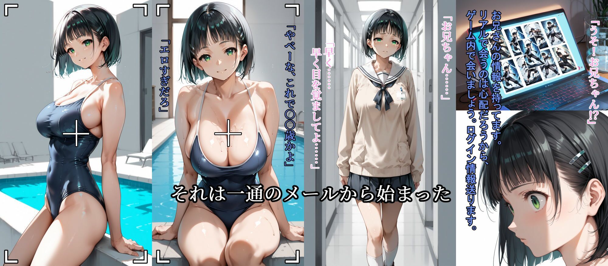 完堕ちヒロイン○葉 画像2