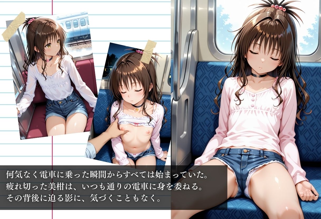 サンプル画像1:痴●to LOVEる ―結城美柑、電車の悪夢―(NEXTAI) [d_633284]