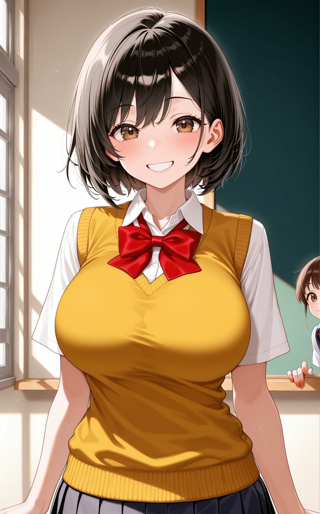 サンプル画像2:レズで幼馴染の女子校生  小さい頃から愛し合っていた彼女ら  刺激を求め男女関係なく二人で責める(ヌけるイラスト出版社) [d_633286]