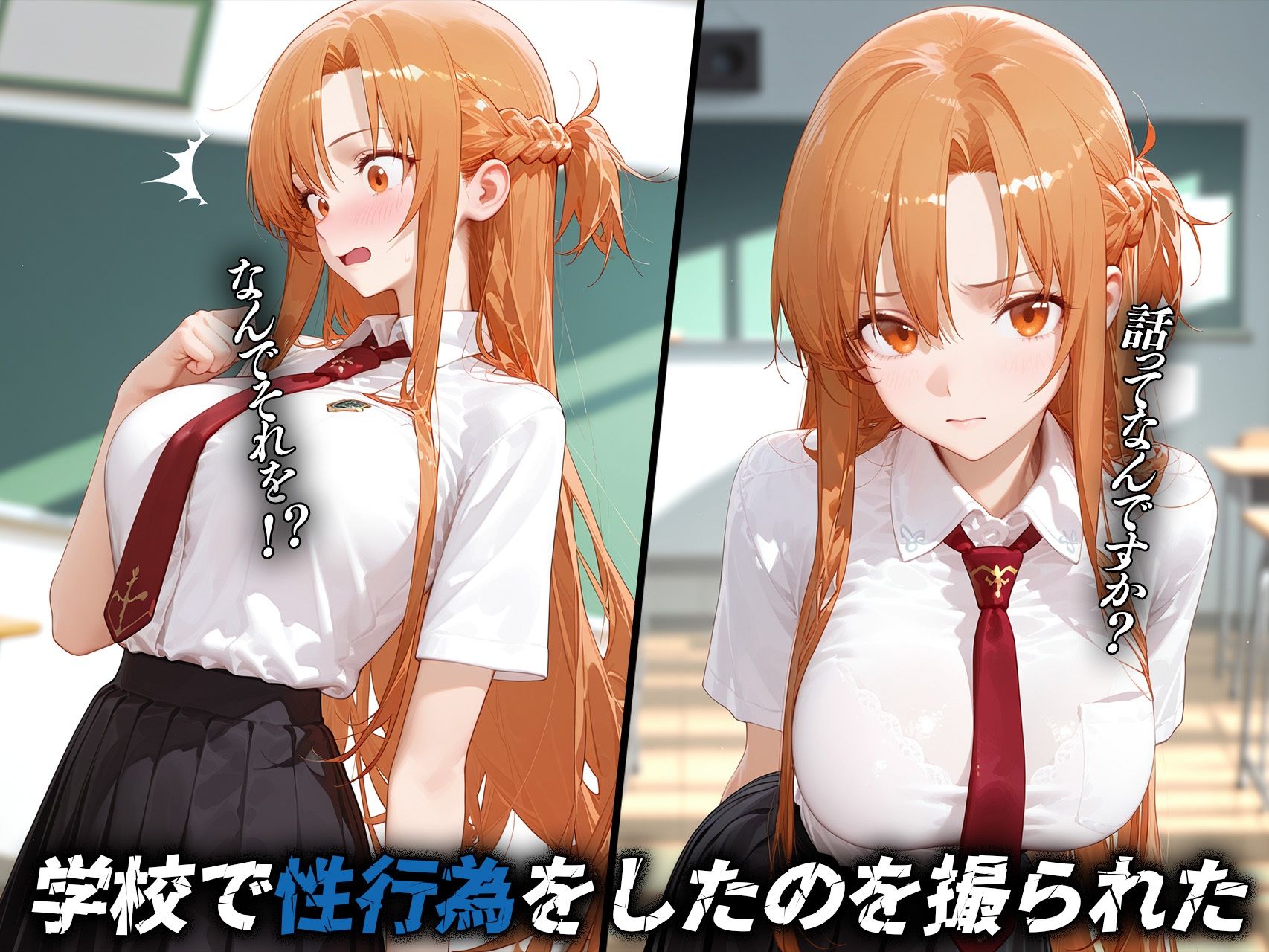 サンプル画像1:寝取られ脅迫絶頂〜結城明〇奈〜(背徳教師) [d_633313]