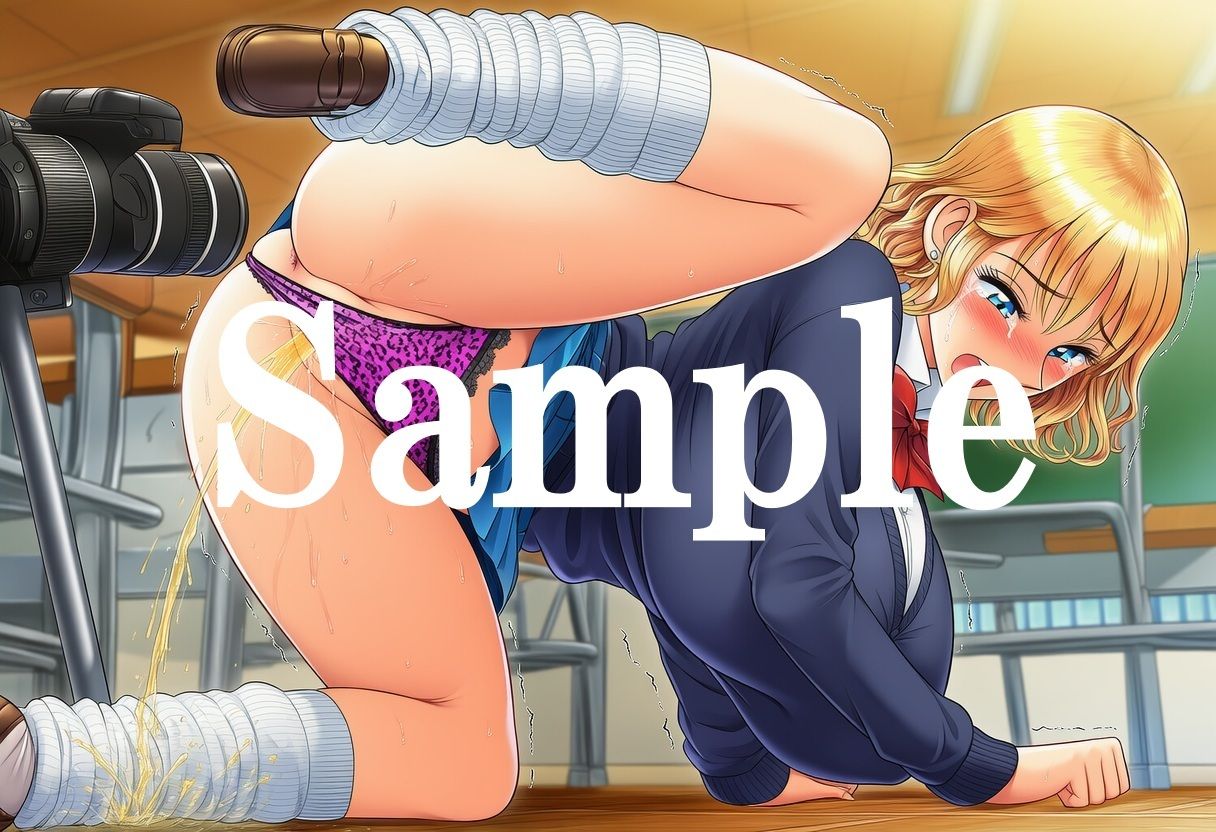 サンプル画像6:ギャルと変態おじさん(ミルク) [d_633338]