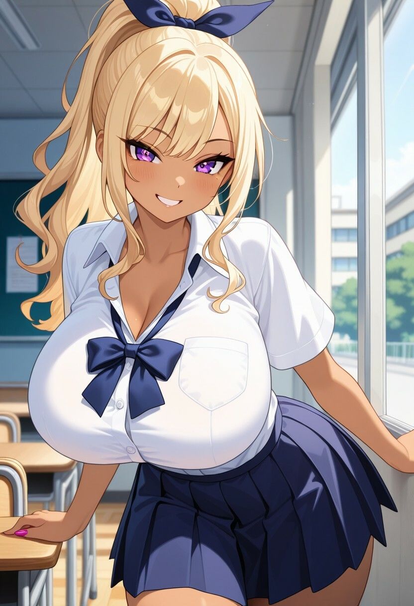 サンプル画像1:催●術は、最強です。〜爆乳ギャルを堕とす〜(催●先生) [d_633365]