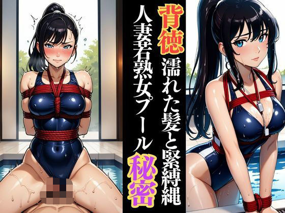 濡縄に囚われた人妻 ―蒼いプールで秘める悦び―【緊縛クラブ】