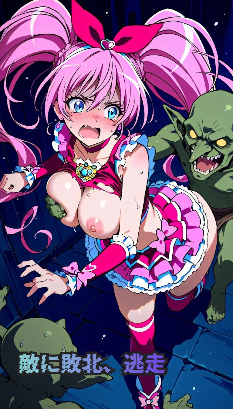 キュ◯メロディ敗北 ゴブリン◯姦 画像1