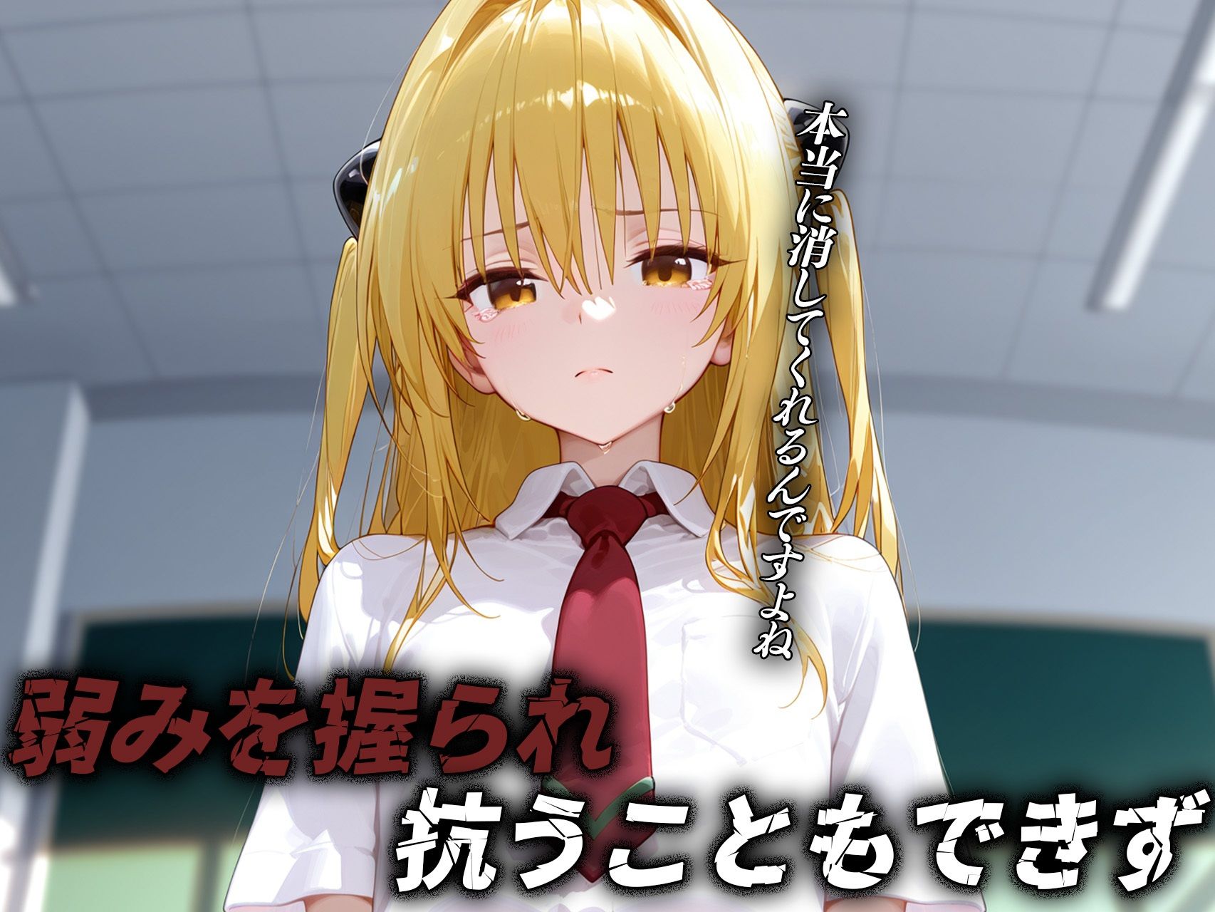 サンプル画像2:寝取られ脅迫絶頂〜金色のヤ〇〜(背徳教師) [d_633420]