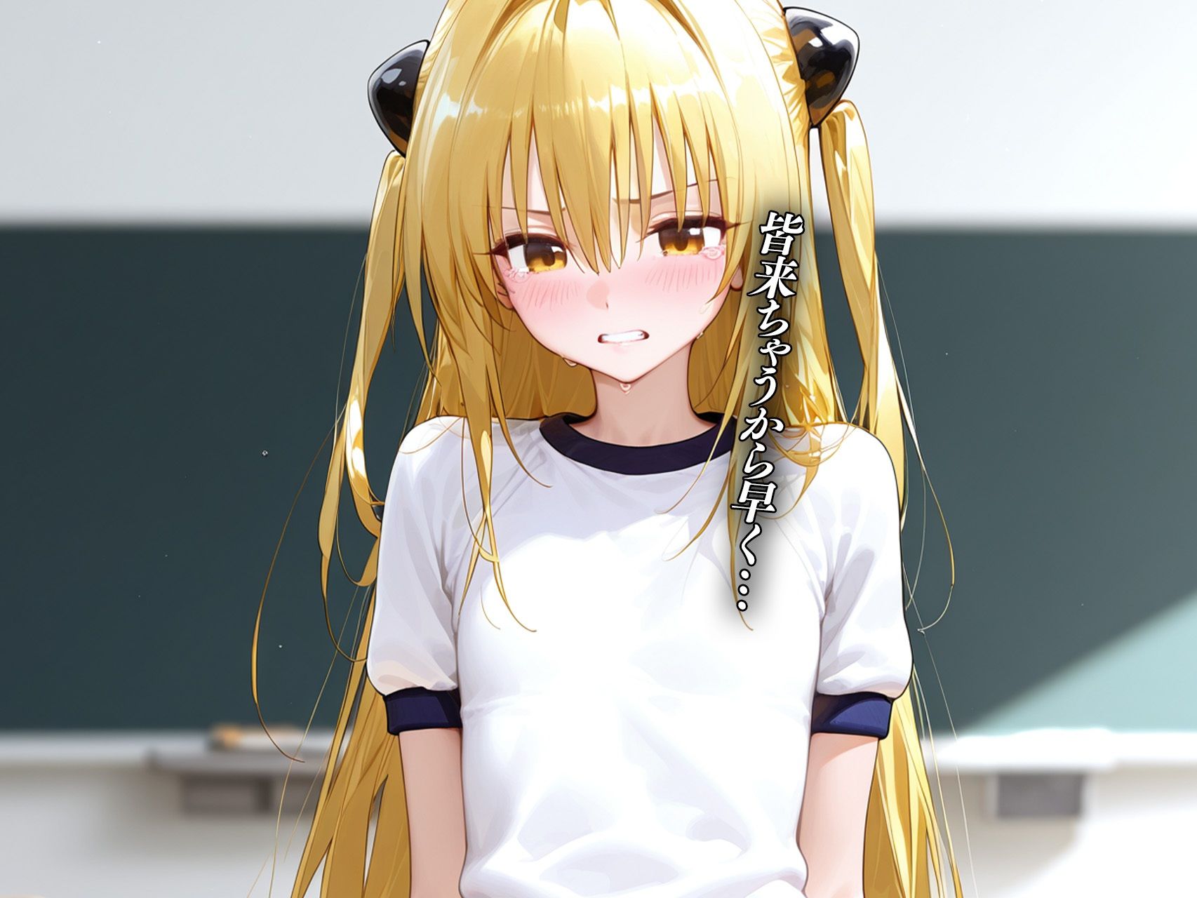 サンプル画像6:寝取られ脅迫絶頂〜金色のヤ〇〜(背徳教師) [d_633420]