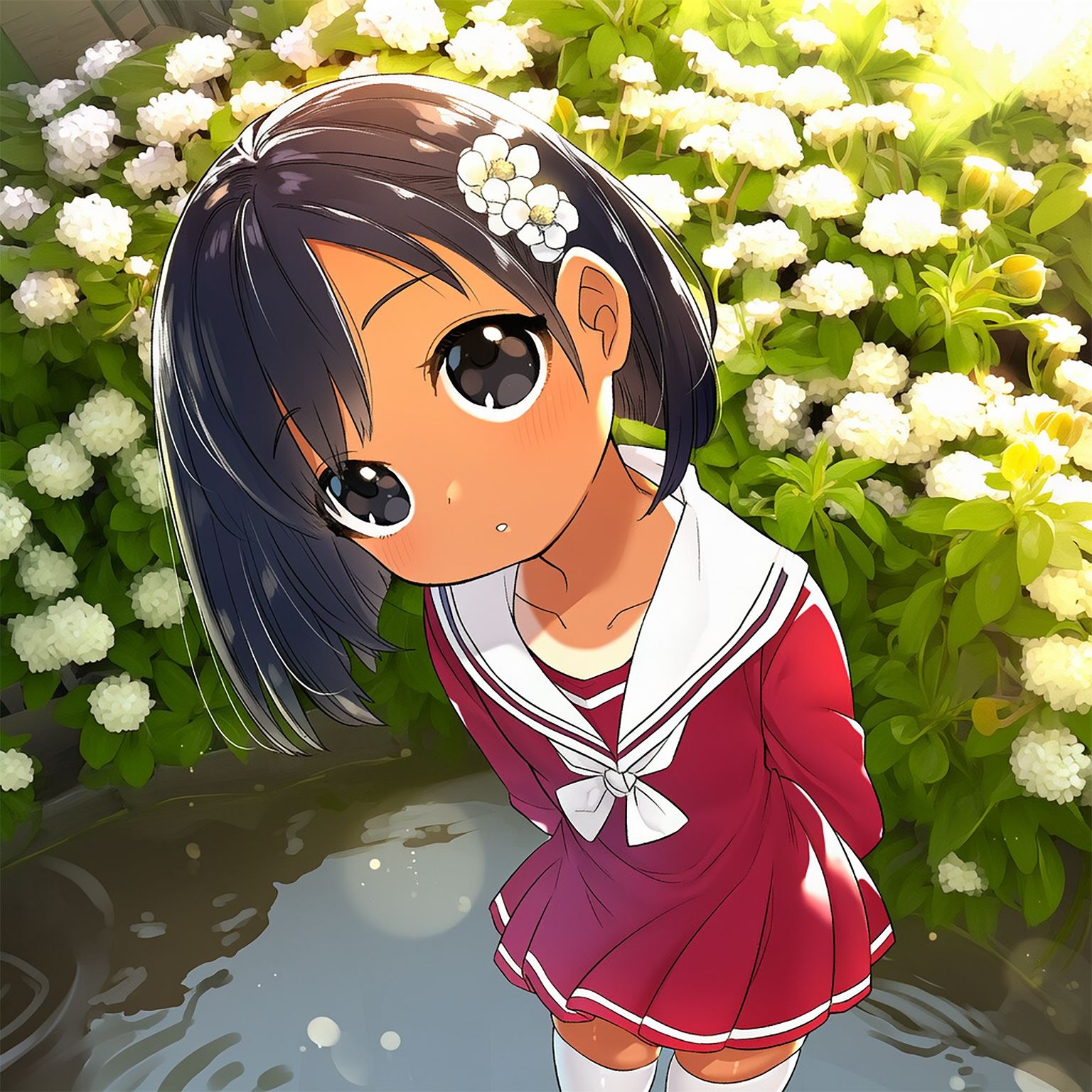 サンプル画像2:秘密のアルバム【レイ】パパと私の300枚(旅猫。) [d_633424]