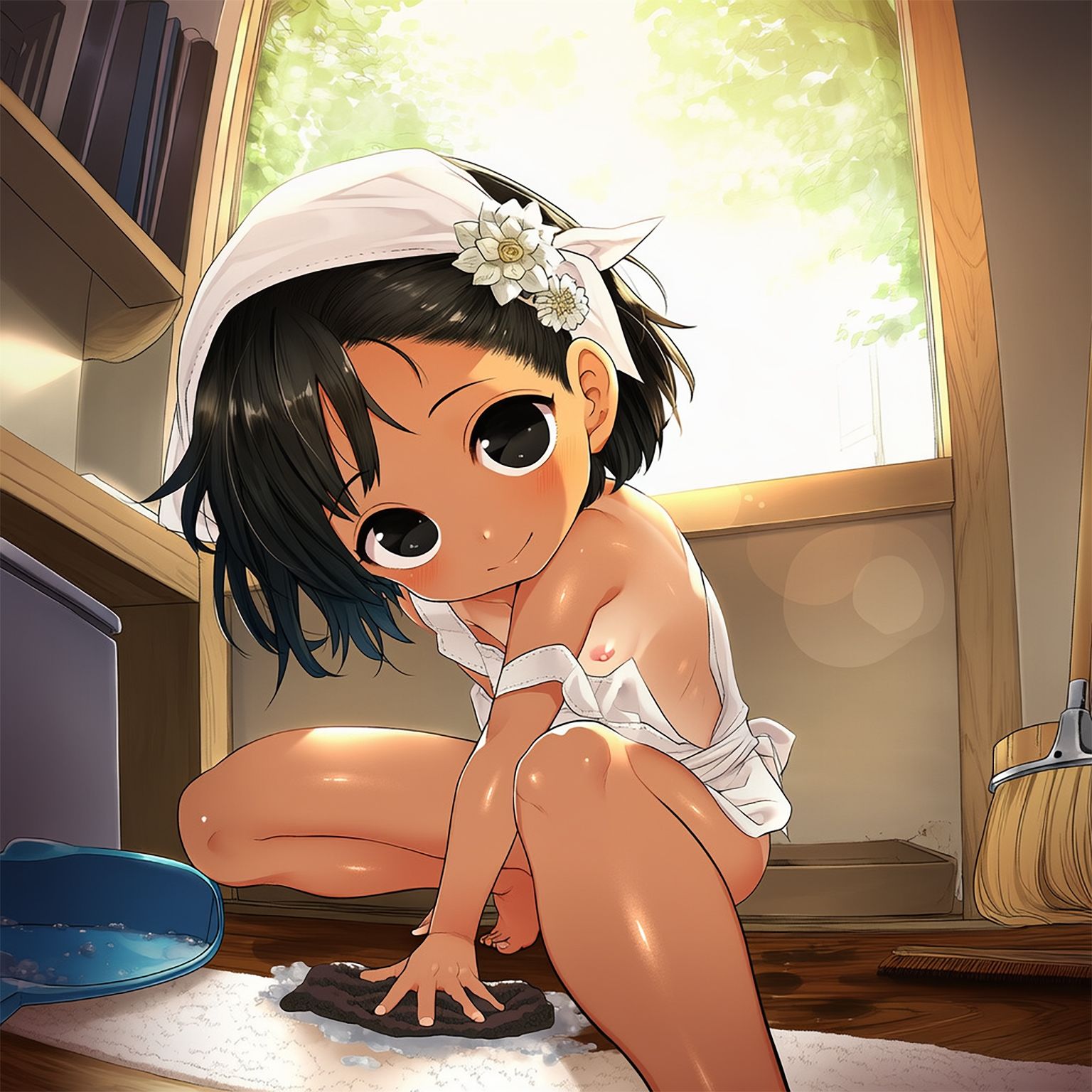 サンプル画像6:秘密のアルバム【レイ】パパと私の300枚(旅猫。) [d_633424]